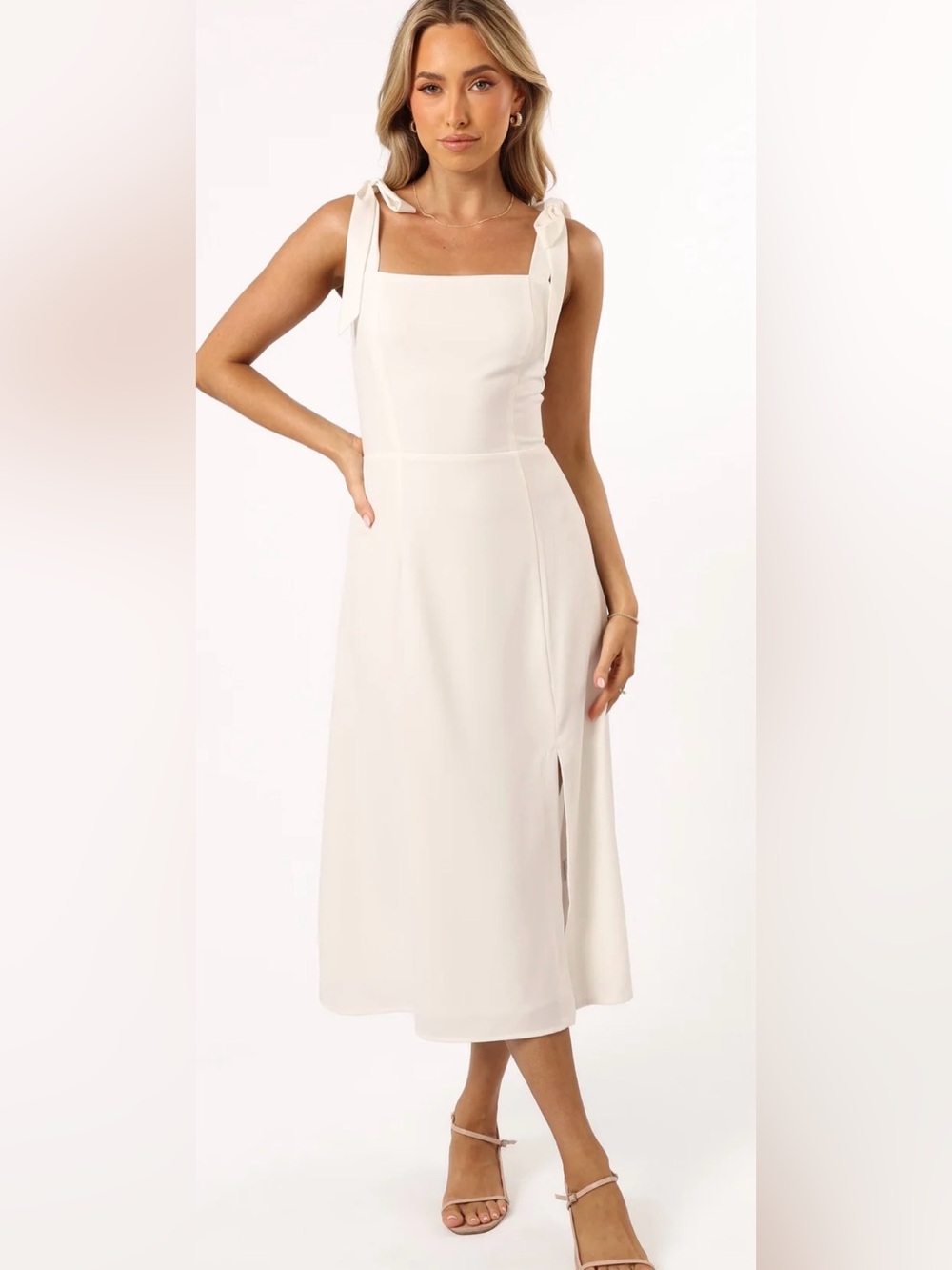 Petal & Pup Laurel Dress White